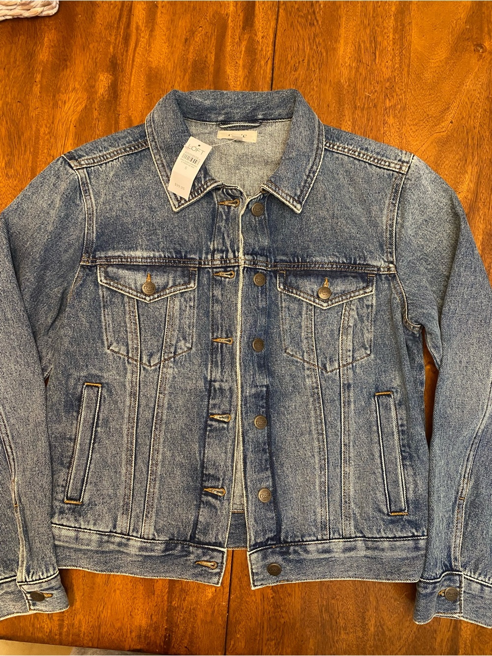 Ladies jean jacket from Loft